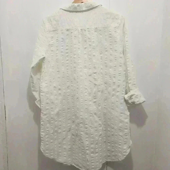 NWT Dylan sun Bleached Stripe Tunic Size Small - Picture 4 of 8